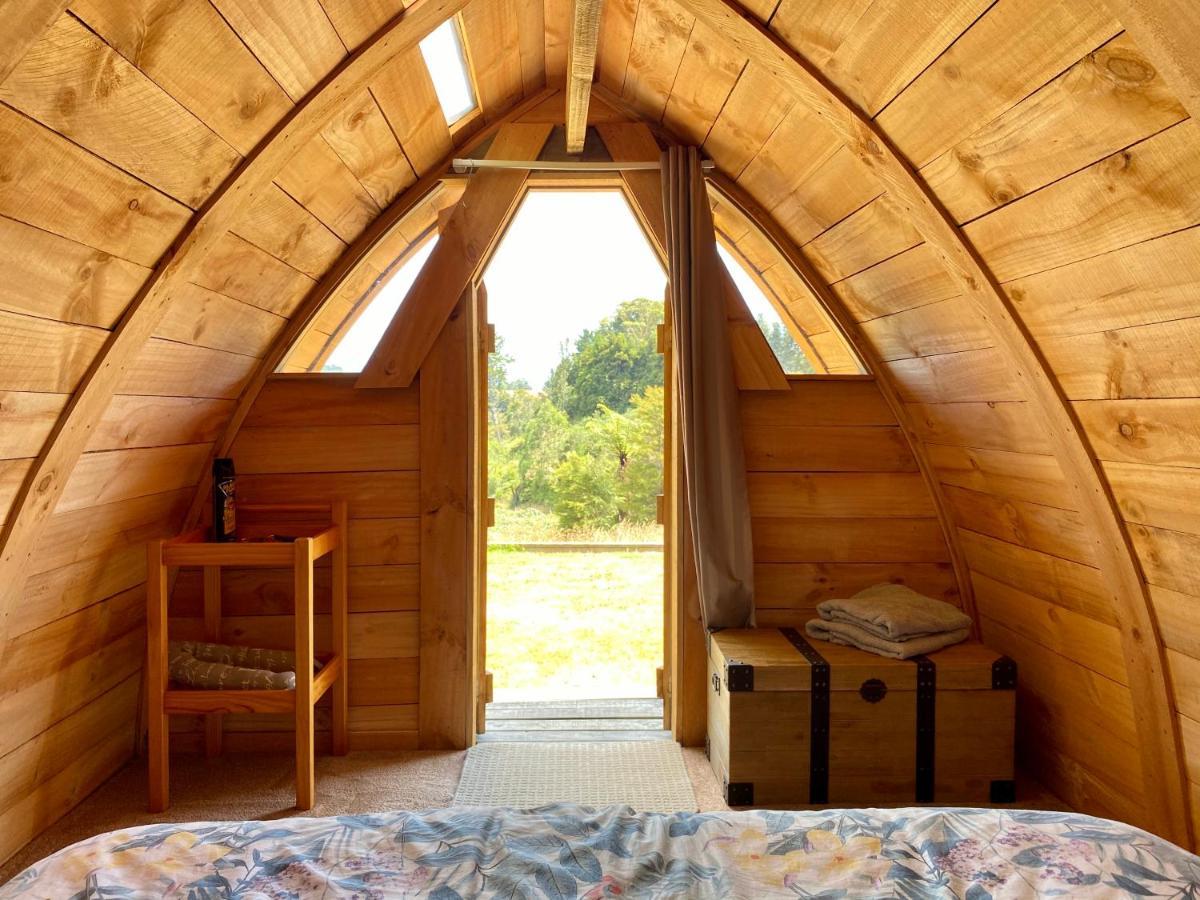 Tui Ridge Eco Cabins Aongatete Exterior foto